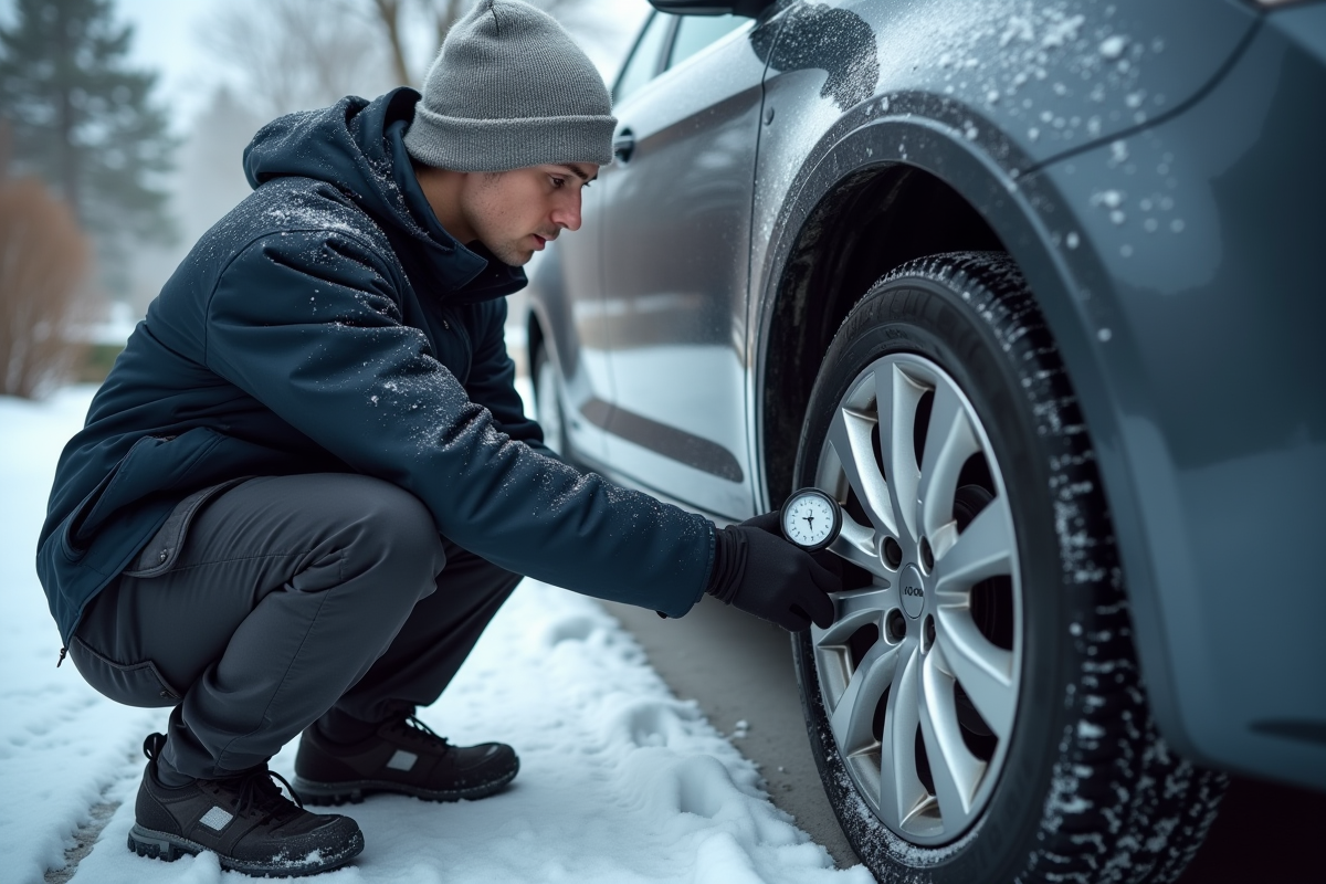 Pression optimale pour les pneus d’hiver : ce qu’il faut savoir