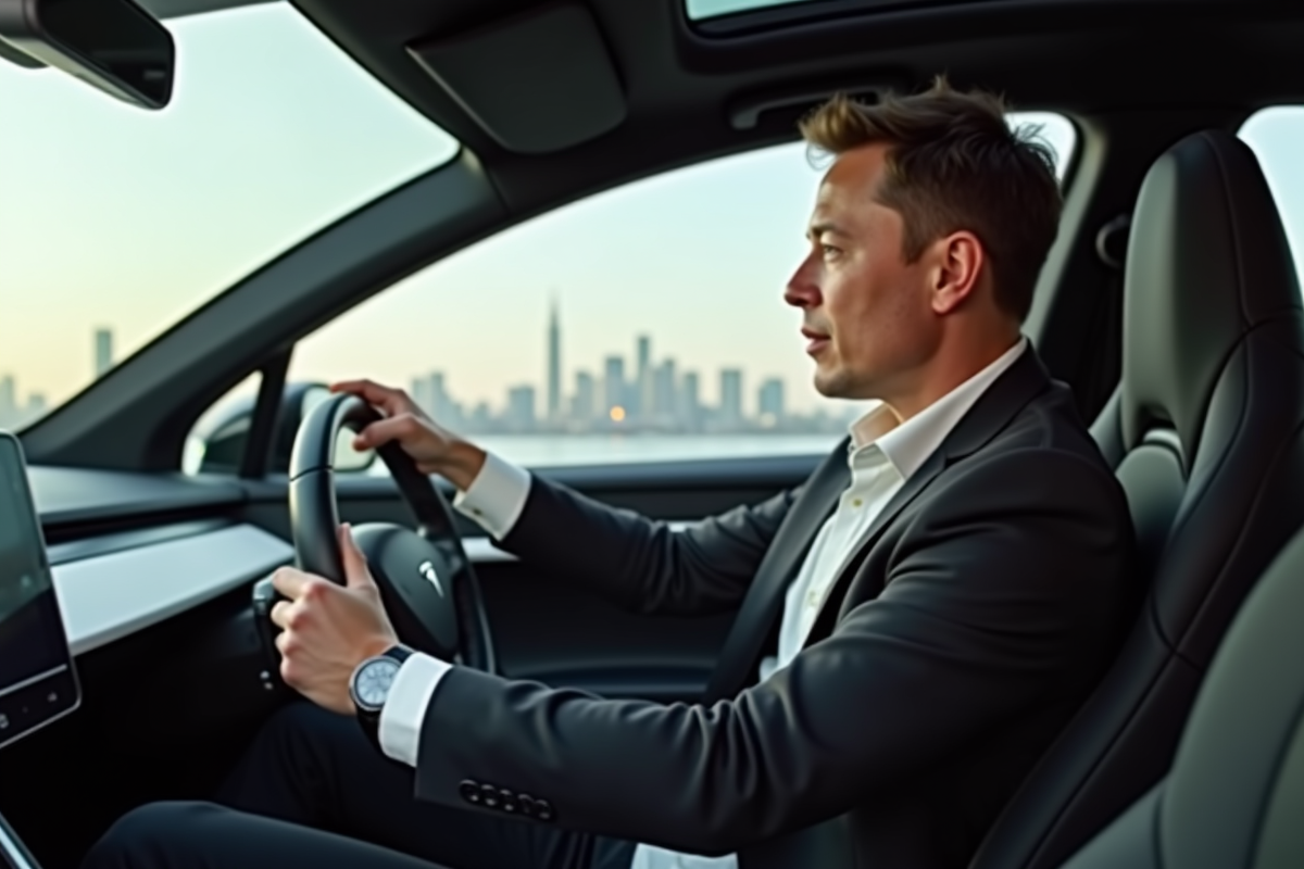 Elon Musk et ses habitudes de conduite : pilote-t-il lui-même sa voiture ?