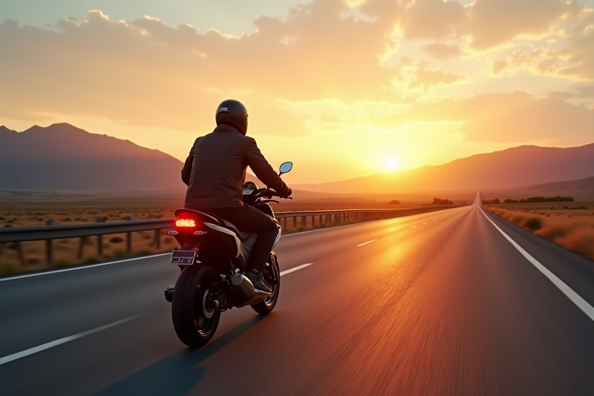 Distance maximale à parcourir avec une moto 125cc